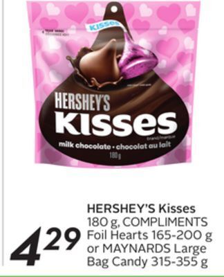 Sobeys Hershey's kisses offer