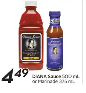 Sobeys Diana sauce offer