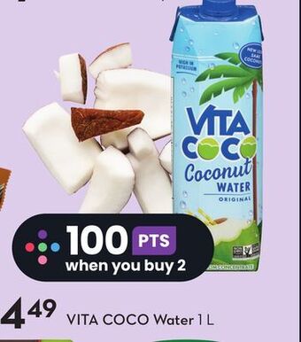 Sobeys Vita coco water offer