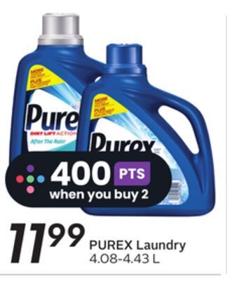 Sobeys Purex laundry offer