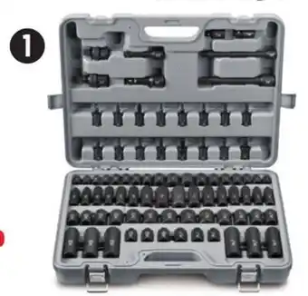 Canadian Tire Maximum 83-pc 1⁄2˝ and 3⁄8˝-drive impact socket set offer