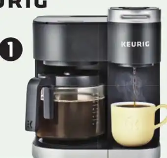 Canadian Tire Keurig k-duo single-serve and carafe coffeemakers offer