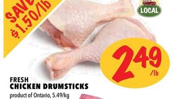 Farm Boy Fresh chicken drumsticks offer