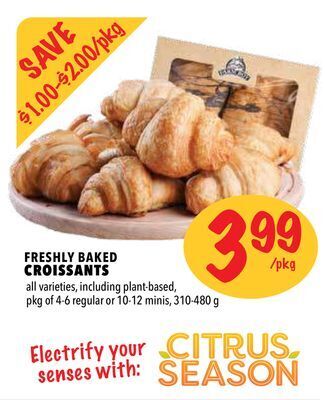 Farm Boy Freshly baked croissants offer