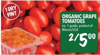 Farm Boy Organic grape tomatoes offer