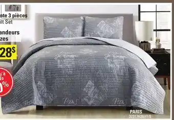 Sushi Shop Paris 3 pc. quilt set offer