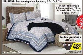 Sushi Shop 5 pc. quilt set offer