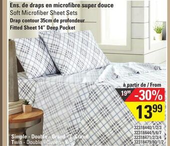 Sushi Shop Soft microfiber sheet sets offer