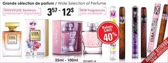 Sushi Shop Wide selection of perfume offer