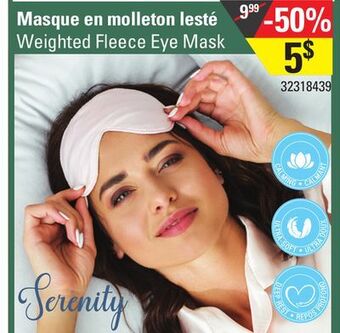 Sushi Shop Weighted fleece eye mask offer