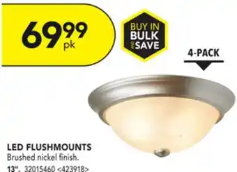 Lowe's Led flushmounts offer