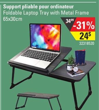 Sushi Shop Foldable laptop tray with metal frame offer