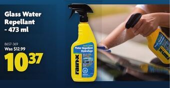 Home Hardware Glass water repellant offer