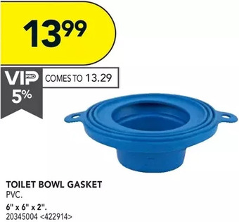 RONA Toilet bowl gasket offer