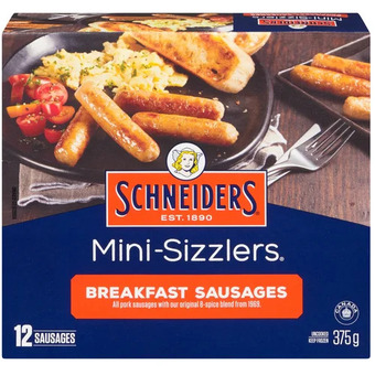 Giant Tiger Schneiders sausages offer