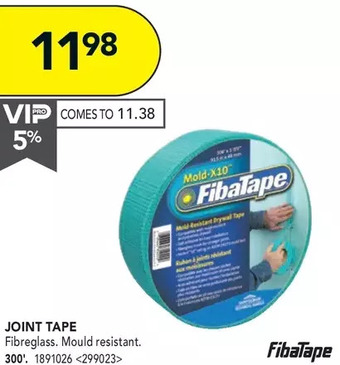 RONA Fibatape joint tape offer