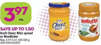 Giant Tiger Kraft cheez whiz spread offer