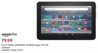 Staples Amazon fire 7 tablet offer