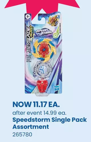 Toys R us Beyblade burst surge speedstorm brave roktavor r6 spinning top single pack offer