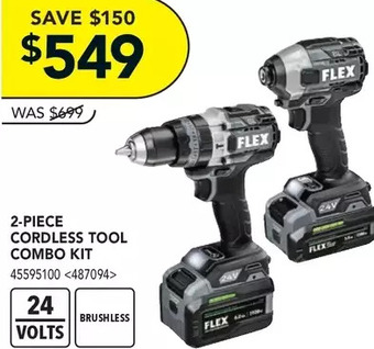 RONA 2-piece cordless tool combo kit offer