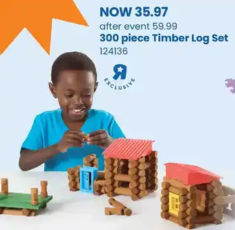 Toys R us Imaginarium discovery - timber log set offer