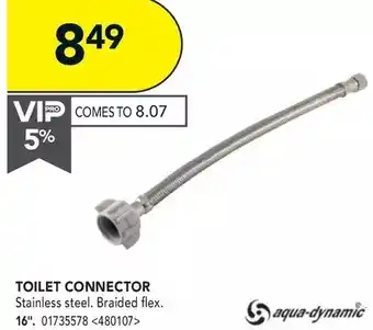 Lowe's Toilet connector offer