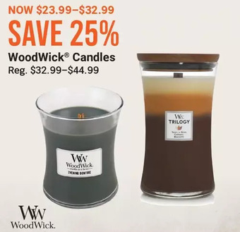 Cabela's Woodwick candles offer