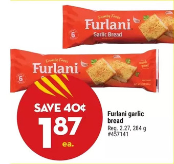 Giant Tiger Furlani garlic bread offer