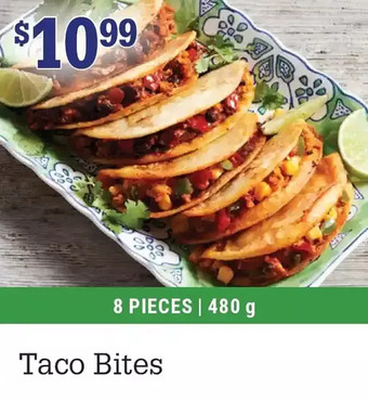 M & M Food Market Taco bites offer