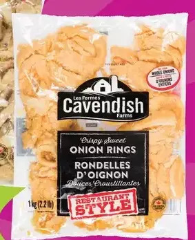 Giant Tiger Cavendish farms onion rings offer