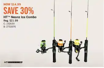 Cabela's Ht neonz ice combo offer