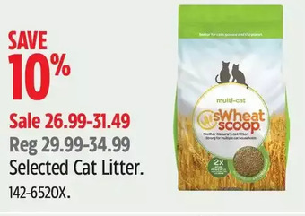 Canadian Tire Cat litter offer