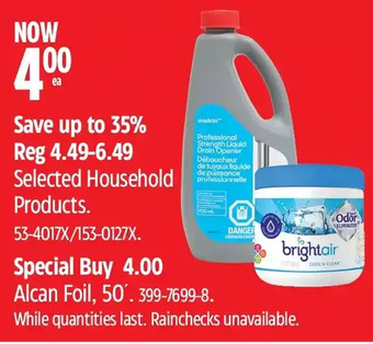 Canadian Tire Household products offer