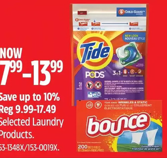 Canadian Tire Laundry products offer