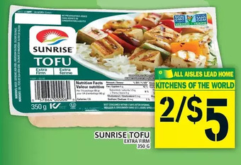 Food Basics Sunrise tofu offer