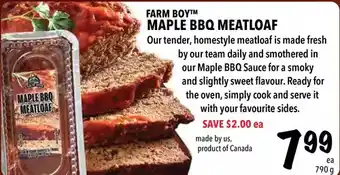 Farm Boy Farm boy maple bbq meatloaf offer
