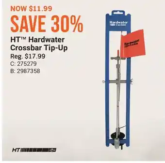 Bass Pro Ht hardwater crossbar tip-up offer