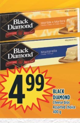 Marché Adonis Black diamond cheese bloc offer