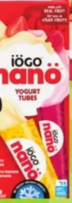 Giant Tiger Iögo tubes yogurt offer