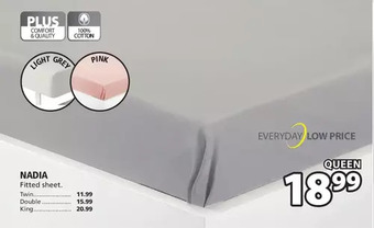 JYSK Nadia (fitted sheet) offer