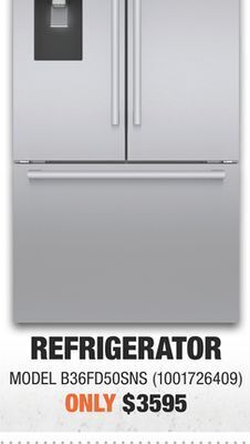 Home Depot Refrigerator offer