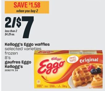 Gaufres eggo kellogg's, 8's