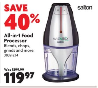 Home Hardware All-in-1 food processor offer