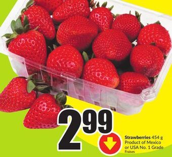 FreshCo Strawberries 454 g product of mexico or usa no. 1 grade offer