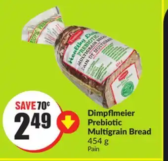 Chalo FreshCo Dimpflmeier prebiotic multigrain bread 454 g offer