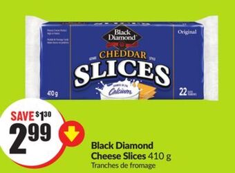 Chalo FreshCo Black diamond cheese slices 410 g offer