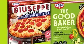Chalo FreshCo Dr. oetker giuseppe rising or thin crust pizza selected varieties or the good baker pizza 300-390 g offer