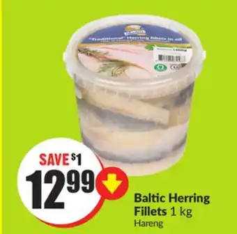 Chalo FreshCo Baltic herring fillets 1 kg offer