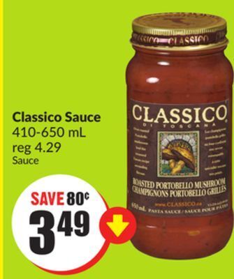 Chalo FreshCo Classico sauce 410-650 ml offer