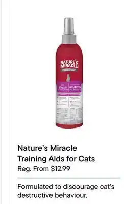 Nature's miracle training aids for cats